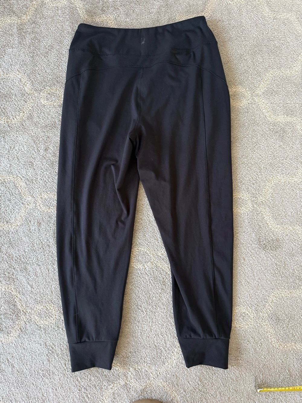 Spyder Active Black Performance Joggers with Zip Pockets — Size L - Picture 4 of 9